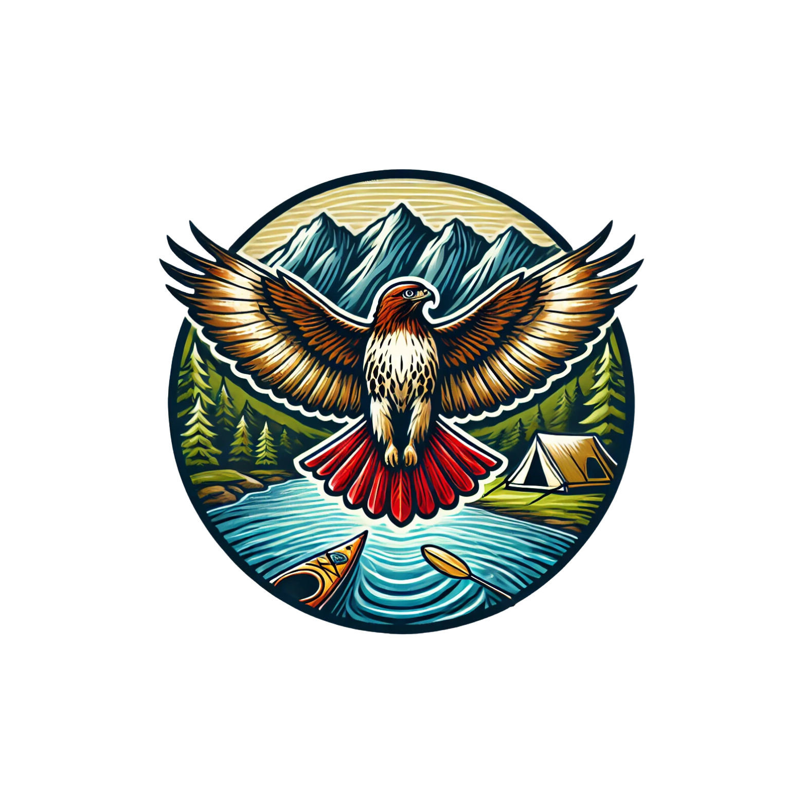 Red Tails Outdoors Logo